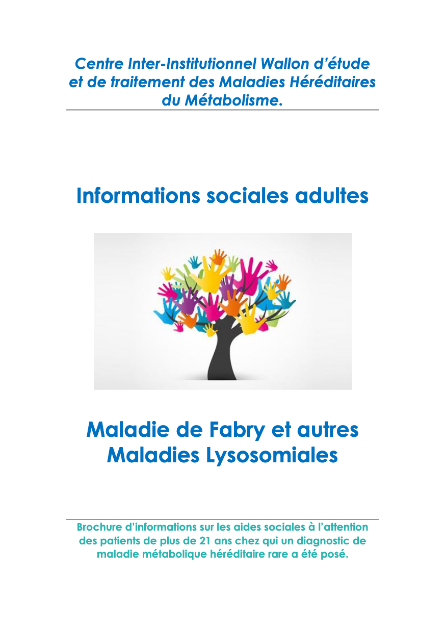 COVER maladies lysosomiales adultes